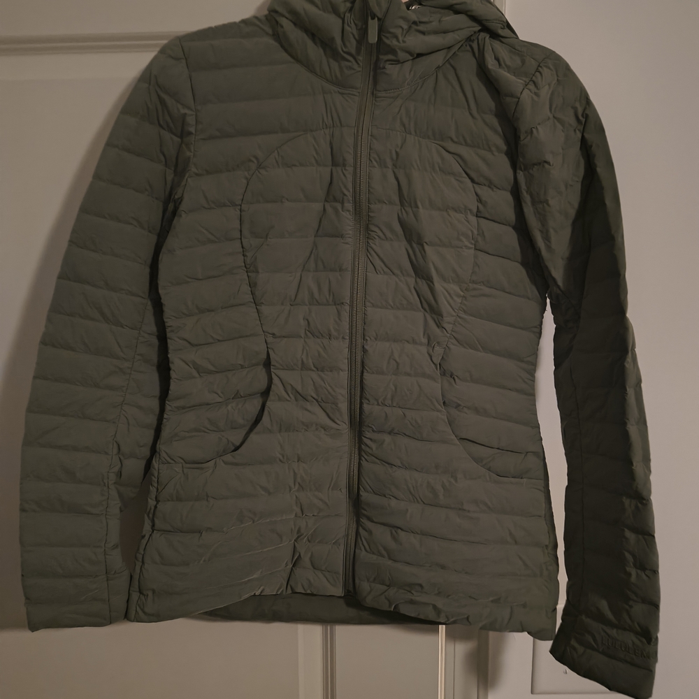 lululemon athletica Dark Green Puffer Jacket